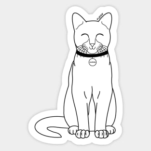 Karma Cat Taylor Swift Midnights Sticker